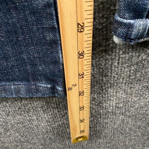 Banana Republic Jeans Womens 14 Blue Bootcut High Rise Y2K Ladies Hippie Boho - Picture 10 of 11